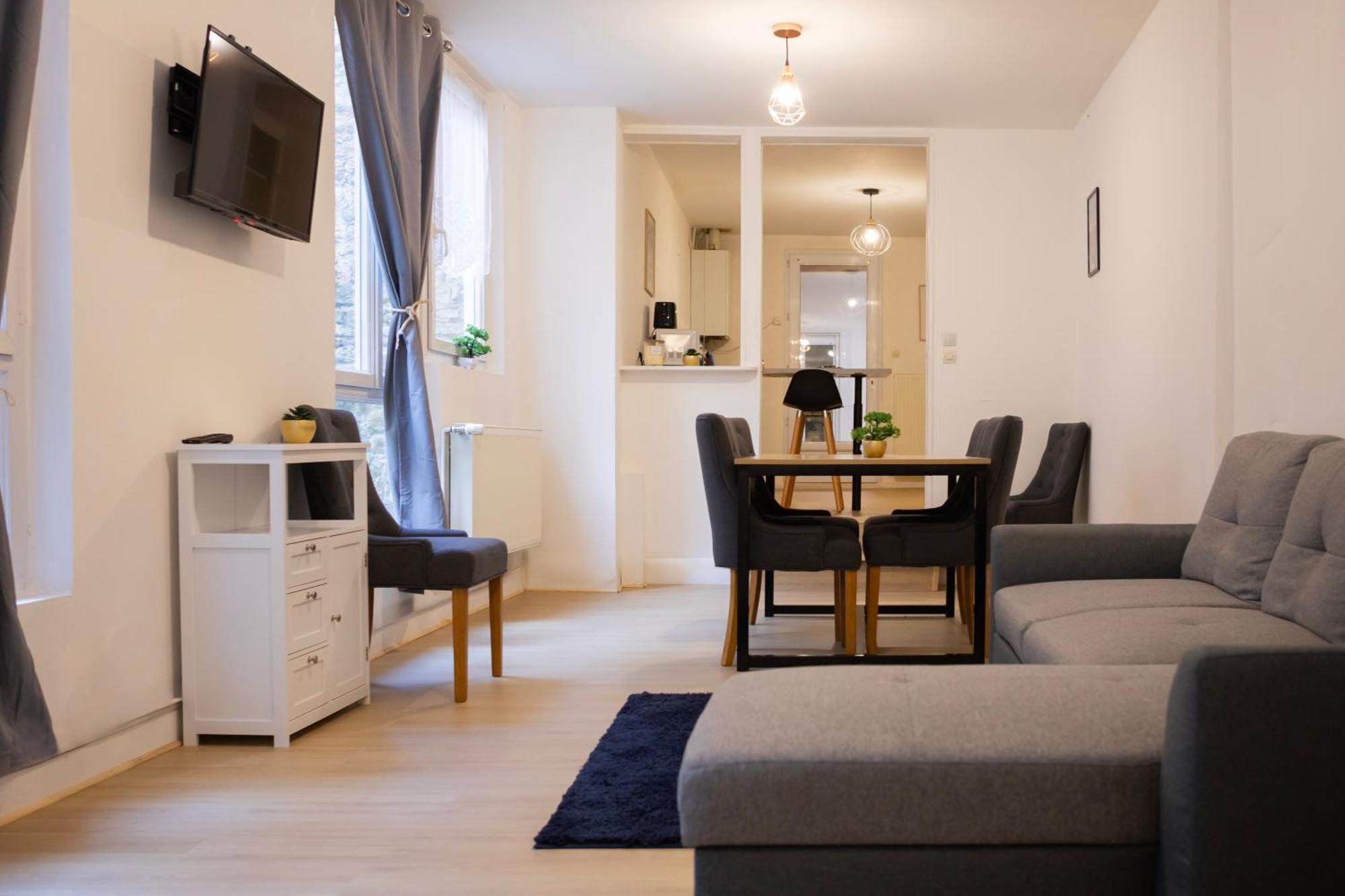 Spa Central Charmant Duplex Cosy 90M2 A 300M Rue Pietonne Et 500 M Du Port Boulogne-sur-Mer Exteriör bild