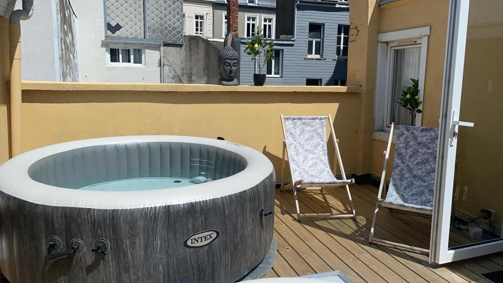 Spa Central Charmant Duplex Cosy 90M2 A 300M Rue Pietonne Et 500 M Du Port Boulogne-sur-Mer Exteriör bild